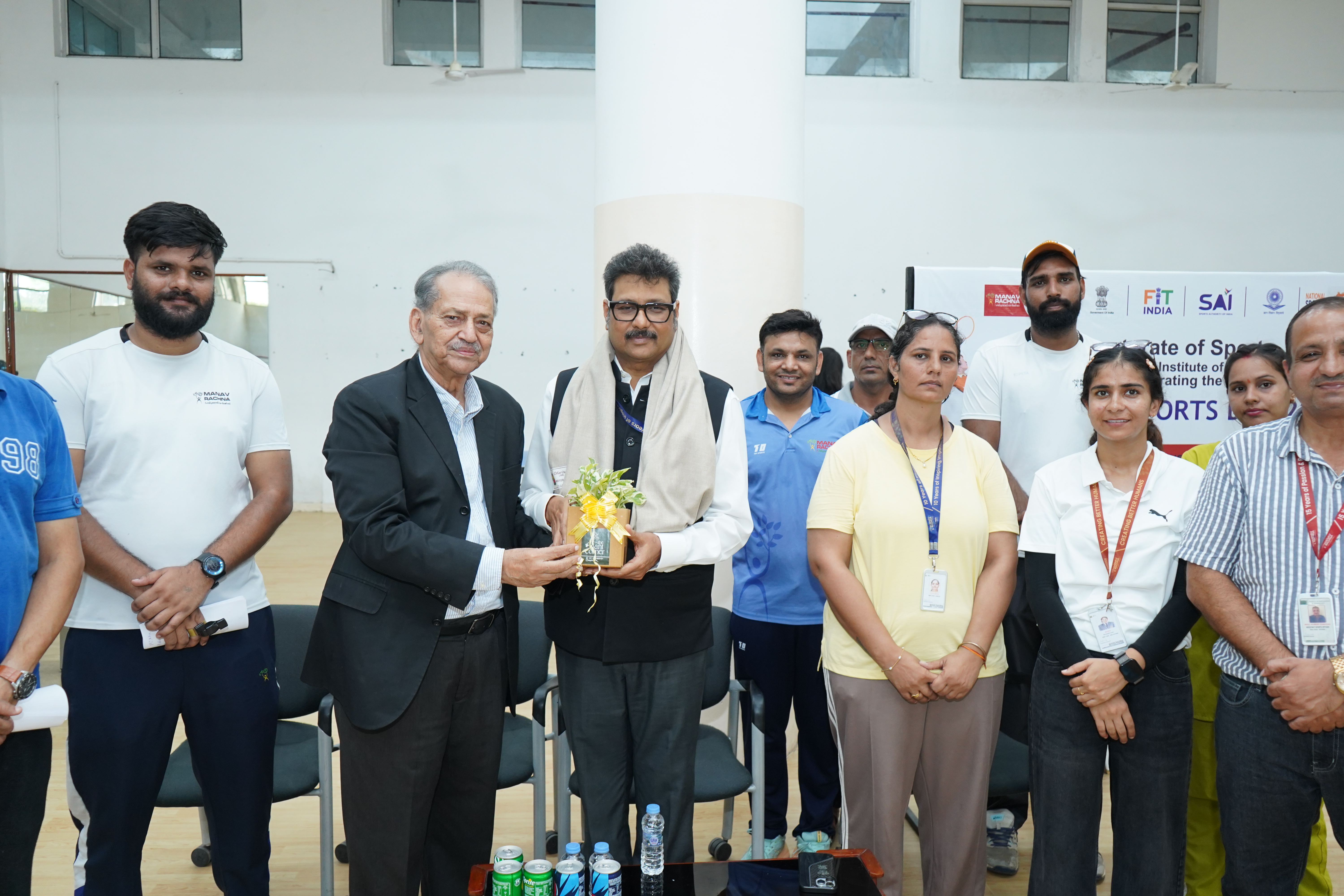 A Tribute in Motion: Over 200 Athletes Compete at Manav Rachna’s National Sports Day Event