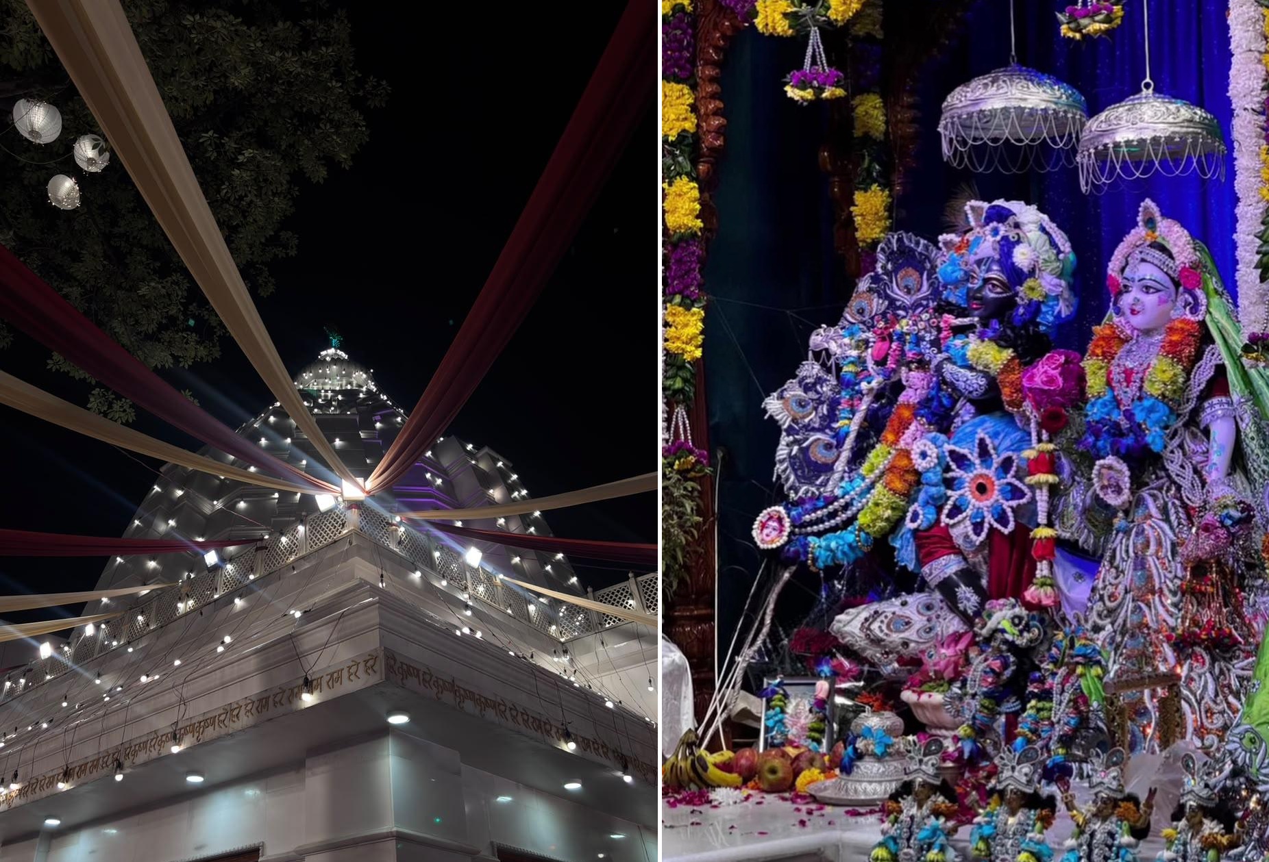 Devotion Overcomes Deluge: Janmashtami Celebrated with Zeal at ISKCON Faridabad