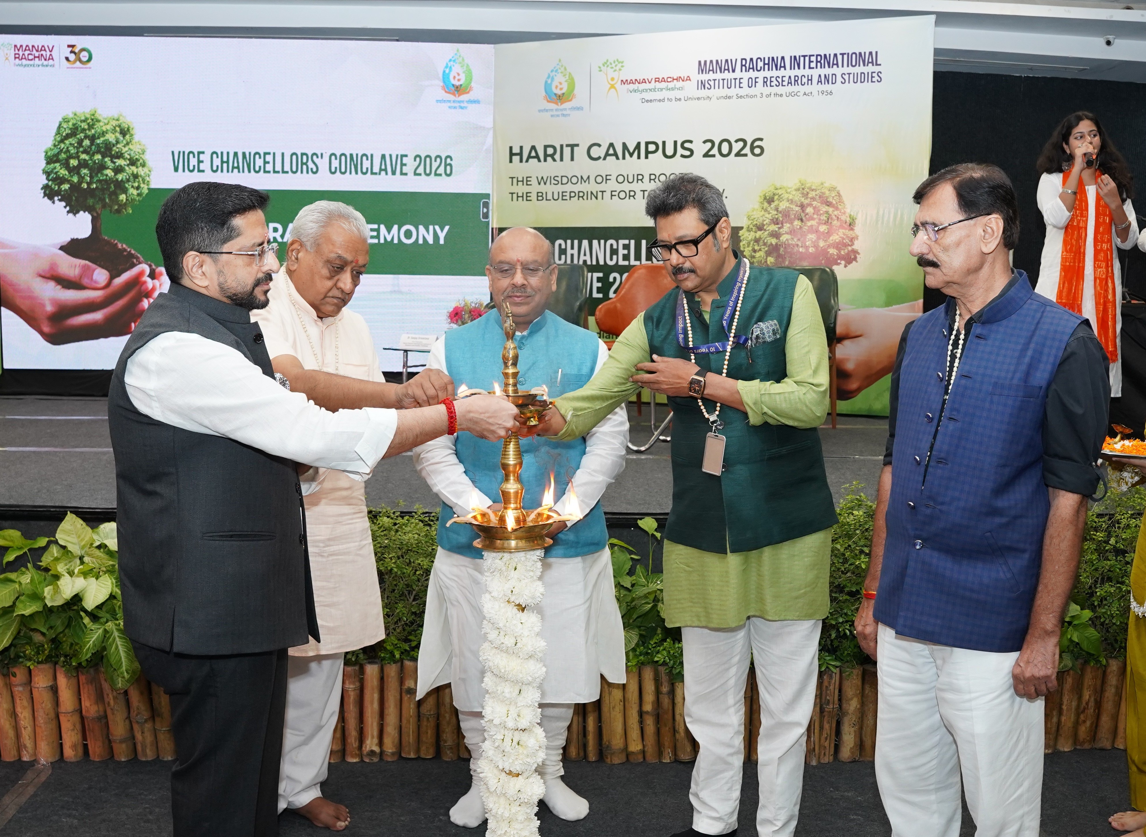 Vice Chancellors’ Conclave at Manav Rachna Frames ‘HARIT Campus’ Blueprint for Green Universities